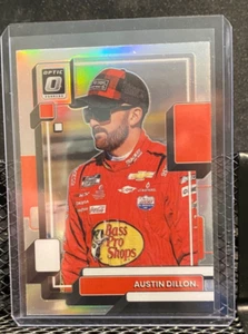 Austin Dillon 2023 Donruss Optic Silver Holo - Card # 18 - Picture 1 of 2