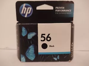 HP 56 BLACK Ink Cartridge C6656AN Exp 2013 - Picture 1 of 5