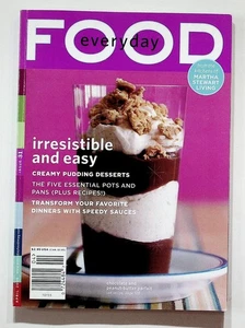 Everyday Food Magazine April 2006 Issue 31 Pudding Desserts Martha Stewart - Picture 1 of 4
