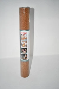Con-Tact Brand Self-Adhesive Cork Roll – 18" x 4' – Brown, Strong Grip, Removabl - Picture 1 of 4