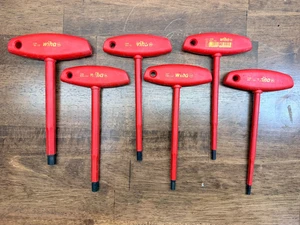 Wiha insulated Hex SAE t-handle set - Picture 1 of 14