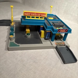 MICRO MACHINES HIWAYS & BIWAYS WATER WORX CAR WASH PLAYSET VINTAGE 1993 GALOOB - Picture 1 of 18