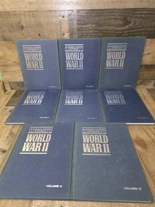 1972 The Marshall Cavendish Illustrated Encyclopedia of WW2 Lot Of 8 Books - Bild 1 von 8