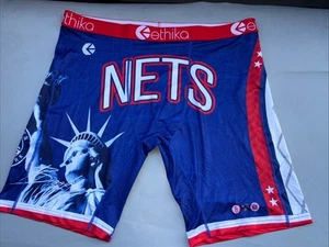 Ethika Brooklyn Nets Boxer Brief Men's Graphic Print Underwear NWOT 3X New - Picture 1 of 5