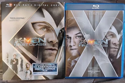 X-MEN FIRST CLASS BLURAY JAMES MacAVOY/MICHAEL FASSEBENDER/JENNIFER LAWRENCE - Image 1 of 3