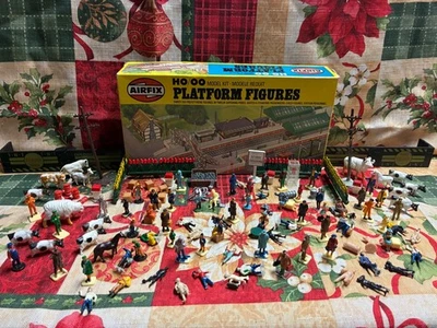 Figuras de plataforma AIRFIX escala HO-OO MODELO FERROCARRIL FERROCARRIL tren Reino Unido con caja Foto 1 de 4