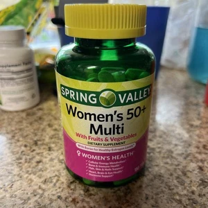 Spring Valley Women's 50+ Multi Vitamin 150 Tablets Fruits and Vegetables - Picture 1 of 2