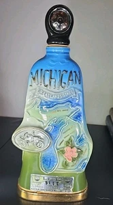 Decanter Jim Beam Michigan 1972 - Whisky cinese reale dei grandi laghi - Foto 1 di 5