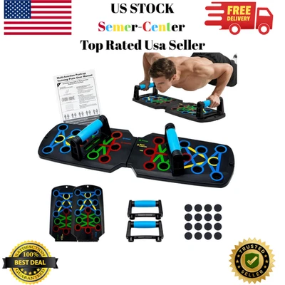 Tabla Push Up,Portátil Desmontable 17 en 1 Barra Push Up en Gimnasio en Casa,Profesional Foto 1 de 4