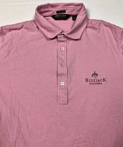Polo Golf Ralph Lauren Poloshirt Stretch Lisle rosa gestreift Golf L schön - Bild 1 von 6
