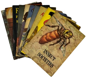 Lot of 10 1940s 1950s Basic Science Education Series Books Bertha Morris Parker - Picture 1 of 14