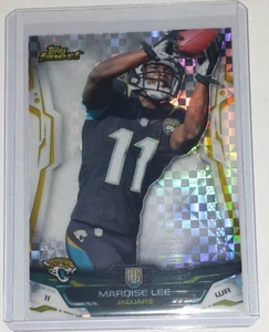 2014 Topps Finest XFractor Rookie Parallel Marqise Lee #114 USC Jaguars Patriots - Picture 1 of 1