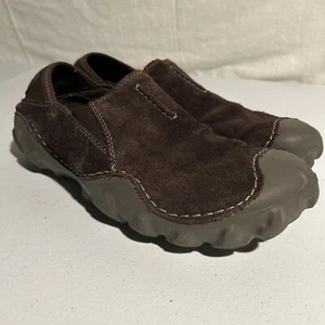 Herren Clarks Mokolite Komfort Schuhe zusammenklappbarer Absatz braun 10 - Bild 1 von 24