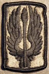 US ARMY 18th AVIATION BRIGADE MILITARY PATCH SUBDUED BDU ACU SSI MIL ORG USGI  - Picture 1 of 2