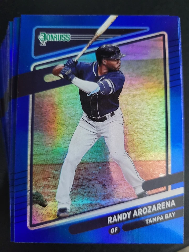 2021 Donruss Baseball Blue Holo Base You Pick Complete Your Set - Image 1 of 1