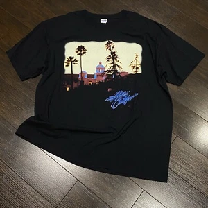 The EAGLES Hotel California Tour 2009 T-Shirt Mens Size XL Double Sided Black - Picture 1 of 6