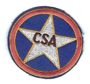 Vintage CSA Fraternal Member Pin Patch, Czechoslovak Society - Picture 1 of 2