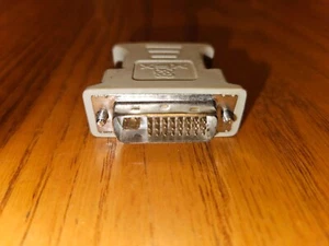 Male DVI-I to Female VGA adapter - Picture 1 of 2