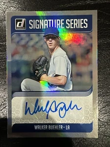 2018 Optic Walker Buehler Signature Series Rookie Auto RC #SS-WB LA Dodgers - Picture 1 of 2
