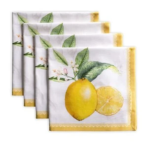 Napkin 100% Cotton Cloth Napkin Set of 4 Decorative Washable Napkins Home Kit... - Picture 1 of 9