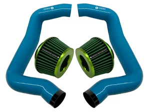 for BMW F90 M5 M8 G30 M550I Full Front Mount air intake V2 LEGUNA BLUE GRAF - Foto 1 di 16