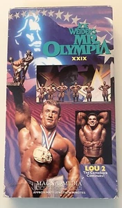 Mr. Olympia 1993 Atlanta Tape 1 VHS VCR Video Used Joe Weider Bodybuilding RARE - Picture 1 of 4