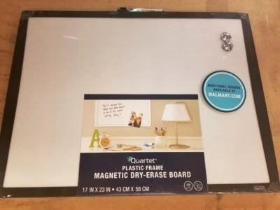 Quartet Combination CorkBoard & Magnetic Dry Erase Board - New / Sealed - Image 1 of 4