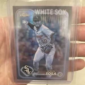 2024 Topps Chrome Update Series Lenny Sosa Frozenfractor -1/0 - Picture 1 of 3