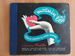 MOANIN' LOW Torch Songs by LENA HORNE 4 - 78 rpm Victor Smart Set - Picture 1 of 8
