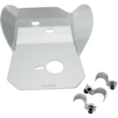 1994-2004 Kawasaki KX 250 Anodized Silver Aluminum Skid Plate Made in the USA - Image 1 of 3