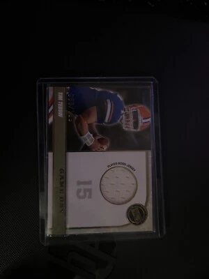 tim tebow college jersey card - Image 1 of 2