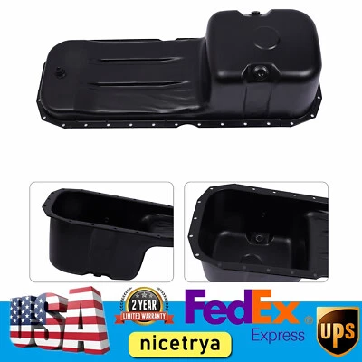Engine Oil Pan 3690567 For Freightliner Kenworth Peterbilt Cummins ISX15 Engine - Imagem 1 de 4