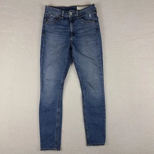 Rag Bone Jeans Womens 25 Nina High Rise Ankle Skinny West Marin Medium Wash Blue - Picture 1 of 12