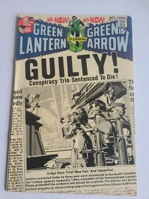 GREEN LANTERN # 80 (DC, 1970) NEAL ADAMS , Hi Def. Scans, fine 6.0 - Image 1 of 3