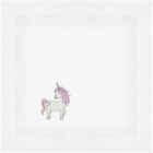 'Pink Haired Unicorn' Cotton Napkin / Dinner Cloth (NK00016692)