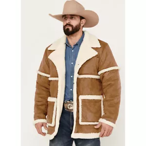Chaqueta de lana para hombre Chaqueta de carga Exterior Cálida Lisa Moda Ropa de calle - Imagen 1 de 6