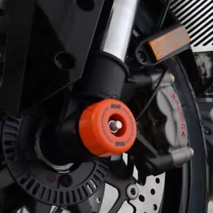 R&G Fork Protectors Orange KTM 1290 Super Duke GT 2019 - 2024 - Picture 1 of 1
