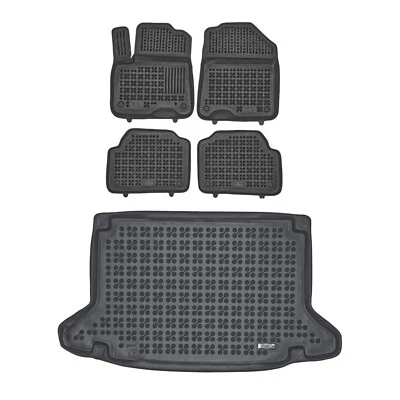 Rezaw-Plast Car Mats for 2019-2022 Kia Niro EV Floor Mats & Cargo Mat Custom Fit Foto 1 de 4