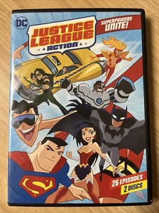 Justice League Action: Superpowers Unite Season 1 Part 1 (DVD, 2016) - Picture 1 of 2