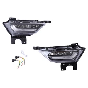 Pair For 2021 2022 Ford F-150 Fog Lights w/ Turn Signals Daytime Running Lights - Foto 1 di 15