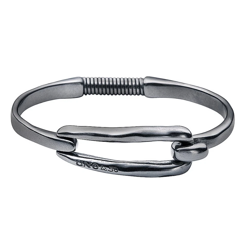 UNOde50 PULSERA BRAZALETE AMARRADO (AMARRADO) PUL1721NGR000XL 19,8cm US TALLA 7,8" Foto 1 de 3