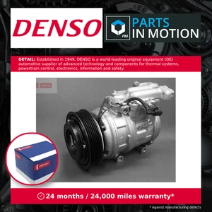 Air Con Compressor fits JAGUAR XK8 X100 4.0 02 to 05 AJEE AC Conditioning Denso - Picture 1 of 7