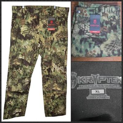 Kryptek Stalker Pants Mens XL Obskura Transitional Camo NEW Tactical Cargo  - Image 1 of 4