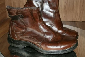 Clarks Cloudsteppers Sillian Scout Dark Brown Leather Women's Ankle Booties 7.5M - Bild 1 von 9