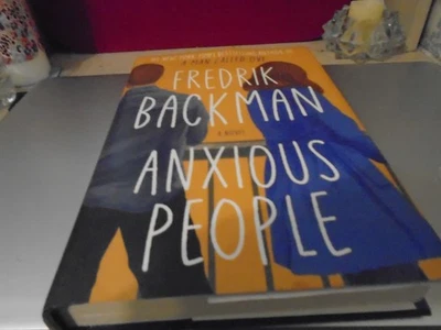 "Anxious People" Fredrik Backman, (Ove fame)humor/drama, very good - Image 1 of 4