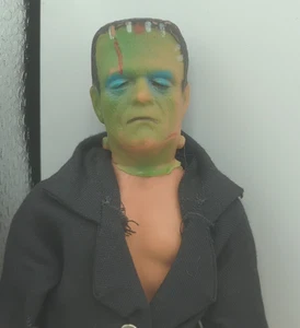 RARA statuina mostro vintage anni 70 AHI AZRAK HAMWAY FRANKENSTEIN CORPO UMANO 8"  - Foto 1 di 16