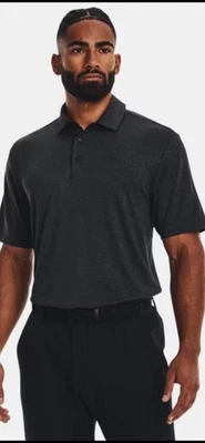 Camisa negra suelta Under Armour para hombre talla S playoff polo 3.0 rendimiento golf nueva Foto 1 de 4