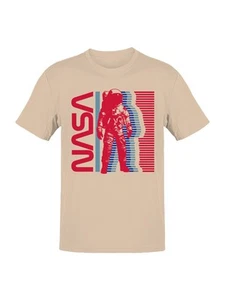 Officially Licensed NASA Astronaut Graphic Men's T-shirt - Picture 1 of 9