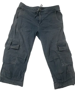 PrAna Vintage Capri Cargo Damen Gr. 6 Navy Fade leichte Krawatten Outdoor *LESEN - Bild 1 von 16