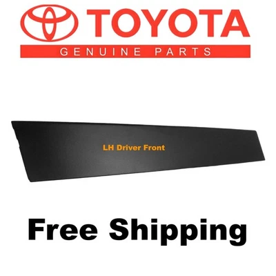 Оригинальный отделочный молдинг для передней дверной стойки окна LH для Toyota RAV4 2019-2025 годов выпуска 19-25 годов выпуска - Изображение 1 из 4